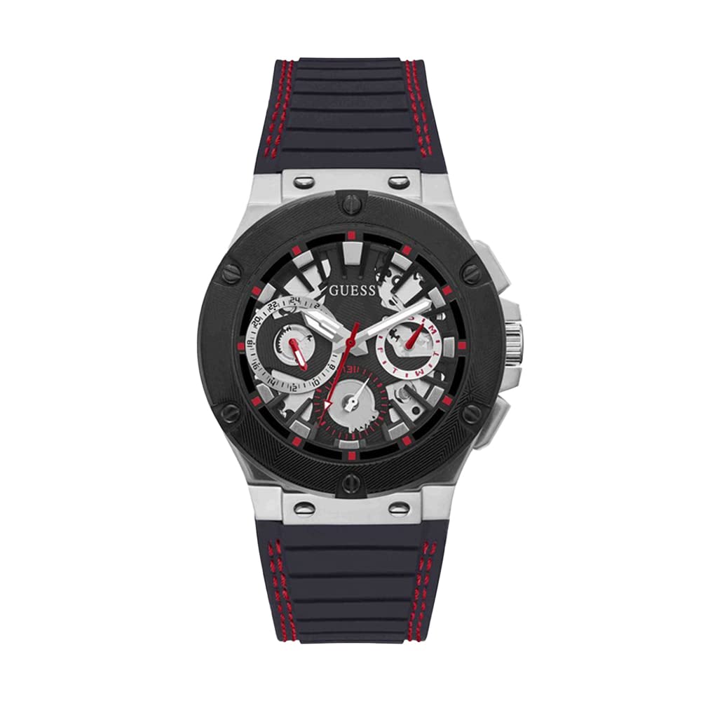 GUESS Circuit Collection Analog Black Dial Mens Watch-GW0487G1 (B0B5F7HFLL) Amazon Price History, Amazon Price Tracker