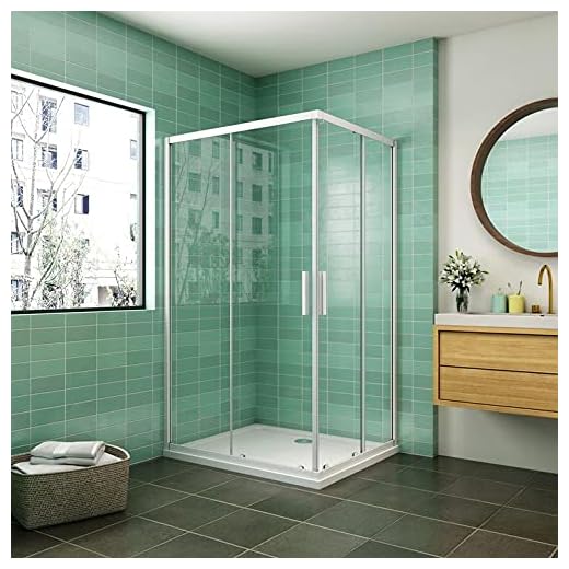 Cabina de ducha mampara de ducha corredera puerta 5mm cristal Aica 120x80cm con plato de ducha