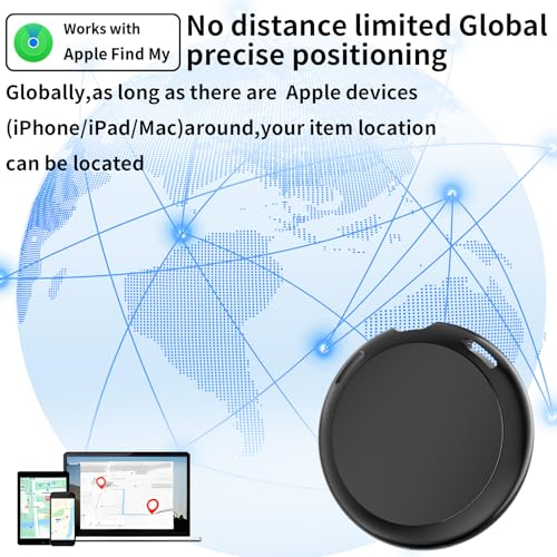 Intelligenter GPS-Tracker für Fahrzeuge Kompatibel mit der Apple Find My App (nur iOS) Echtzeit Air Tracker Tags Globale Abdeckung Verstecktes Auto Ortungsgerät Keine monatliche Gebühr oder Abonnement