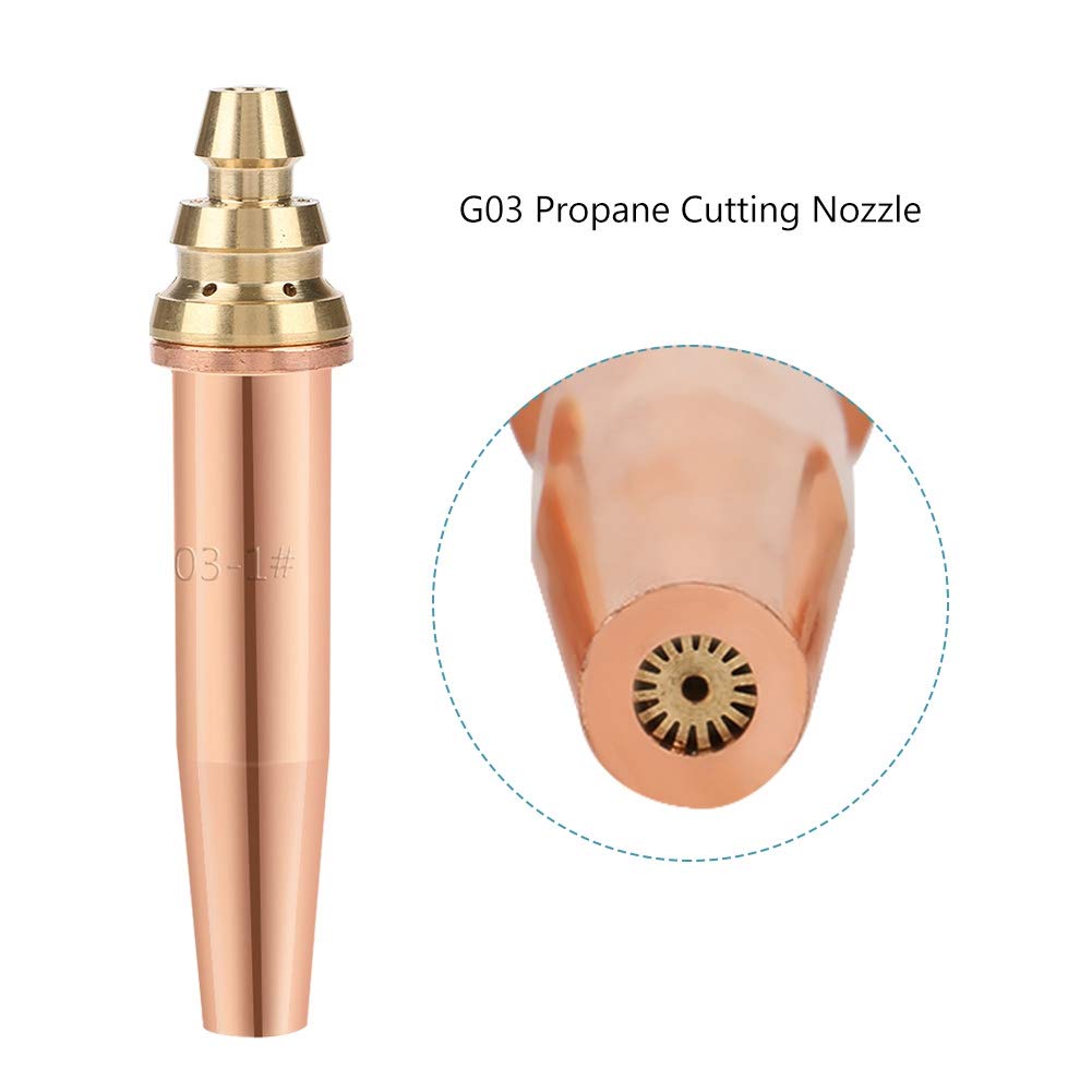 G03 Isobaric Propane Cutting Nozzle Cutting Torch Tools Cutting Machine Accessories(1#) - Image 3