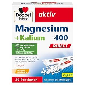 Doppelherz Magnesium 400 + Kalium DIRECT