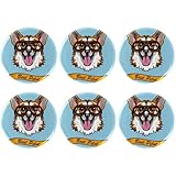 Contenu de l'emballage : un lot contient 6 badges avec différents motifs. Nous fournissons des services personnalisés, il suffit de nous envoyer les photos que vous voulez, et vous pouvez obtenir les badges que vous aimez.