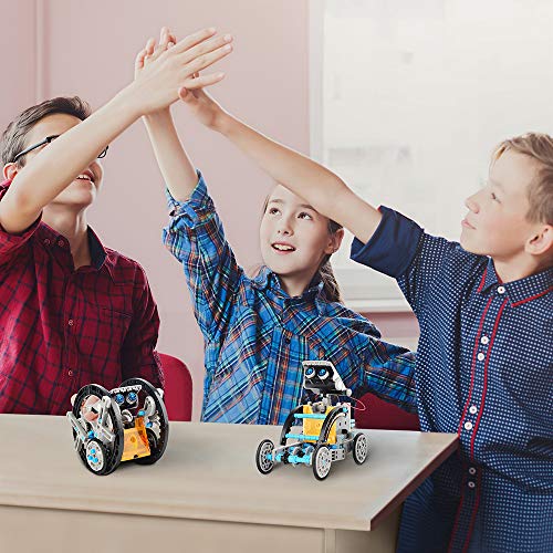 Sillbird STEM 12-in-1 Education Solar Robot Toys -190 Pieces DIY Building Science Experiment Kit for Kids Aged 8-10 and… - Image 6