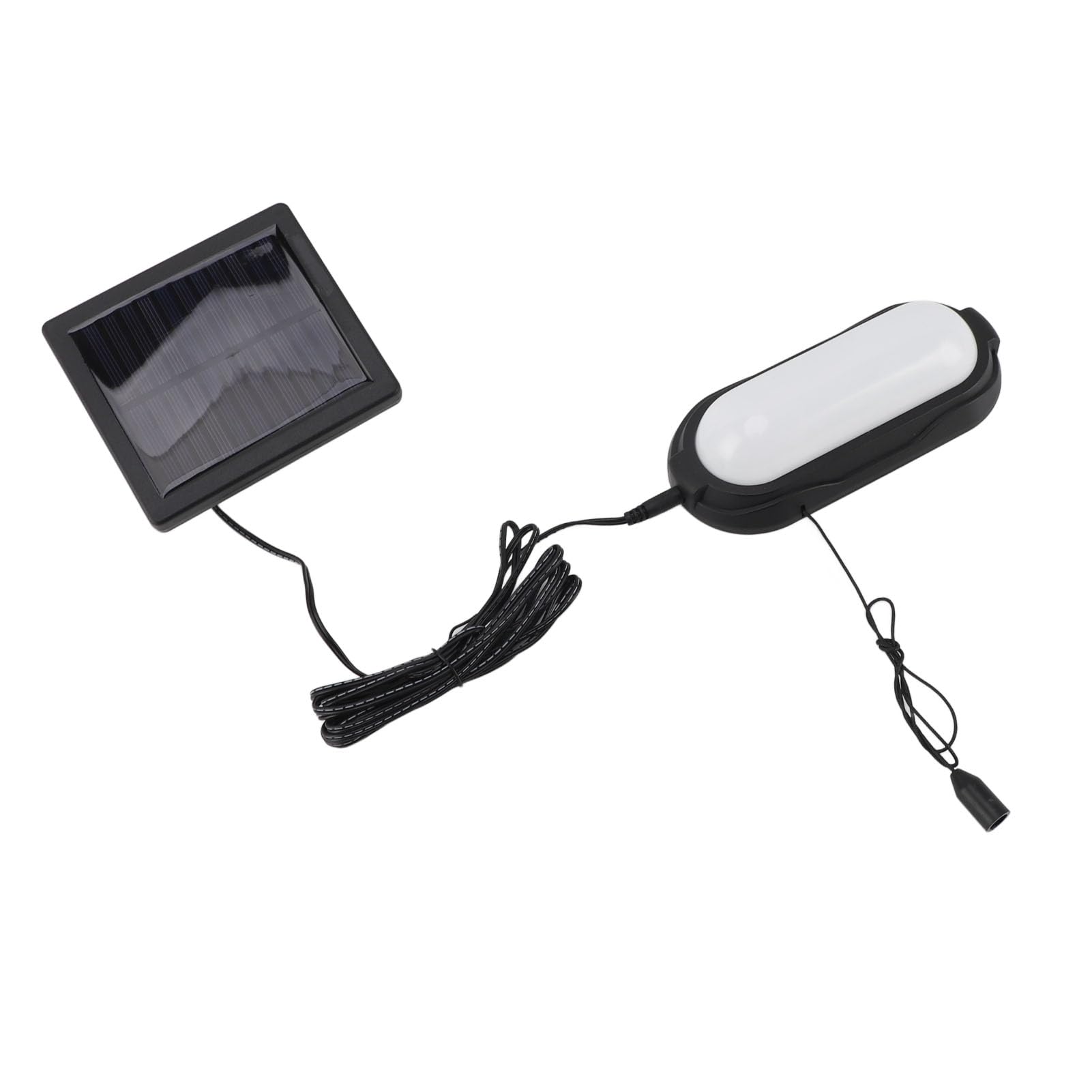 Lampes Solaires d'intérieur, Lampes Solaires pour Parapluie avec Télécommande, Interrupteur à Cordon étanche, Lumière Blanche pour Garages, Tonnelles, Hangars, Terrains de