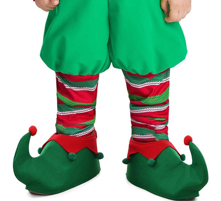 ZZ DISFRAZZES | Cubrebotas de Elfo Infantiles (Talla Única)