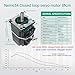 RATTMMOTOR 8Nm Nema34 Closed Loop Stepper Motor 8N.m 86x86x118mm 6A,Hybrid 2-Phase 2HSS86 Servo Motor Driver Controller Kit 30-100V DC CNC Kit with 3m Cable for CNC Router Engraving Milling Machine