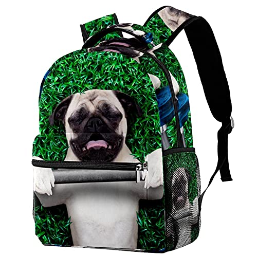 Sac à dos de voyage Pugdog fini les fuites avec le porte-bouteille