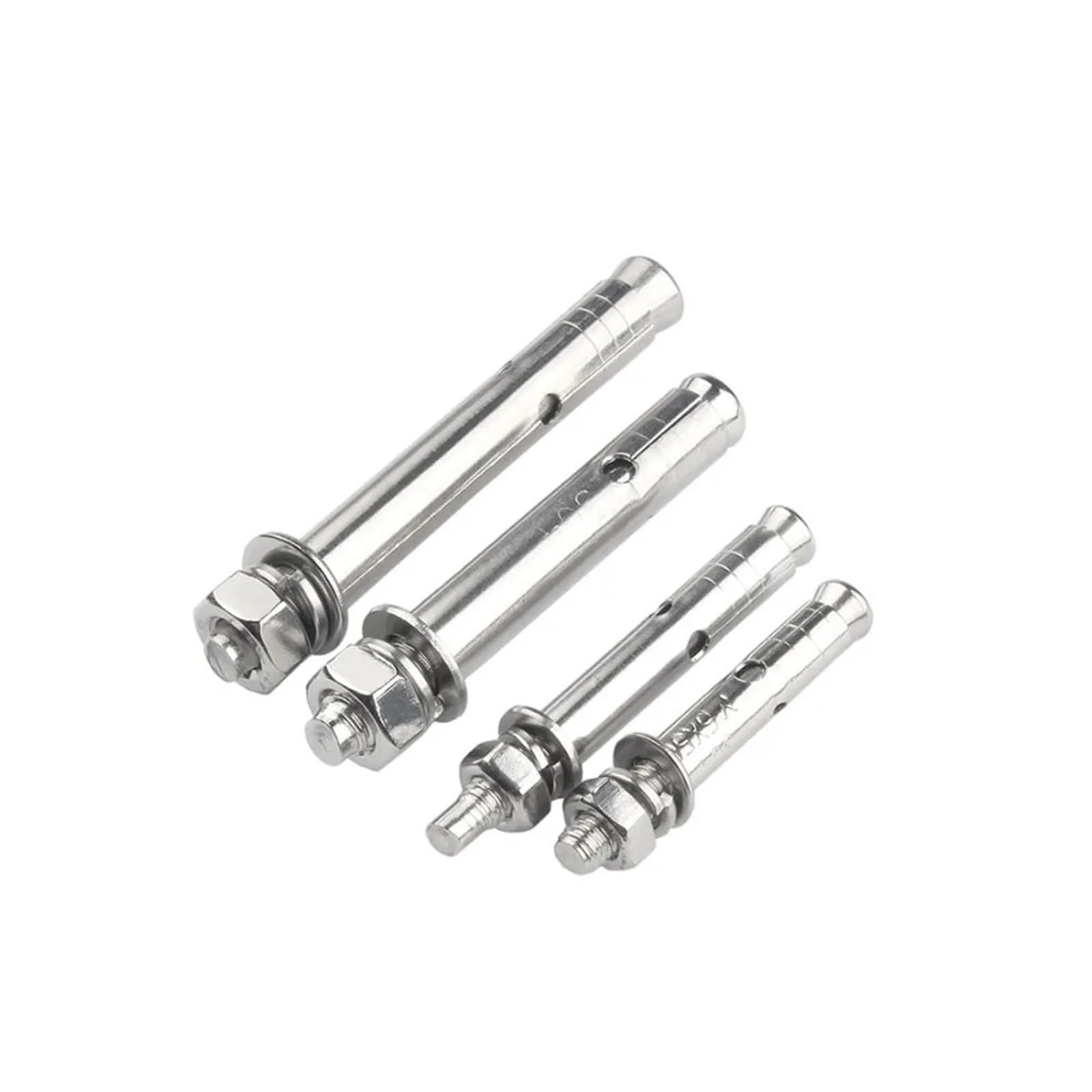 Bulloni Di Espansione 5/10PCS M6 M8 M10 Viti ad espansione in acciaio inossidabile 304 Tasselli a vite Bullone for accessori in calcestruzzo di cemento(80mm,M10 5PCS)