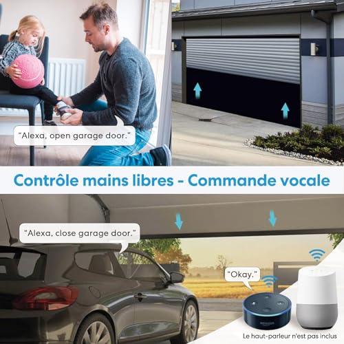 Commande de porte de garage ZigBee pour ne plus jamais oublier de fermer votre maison
