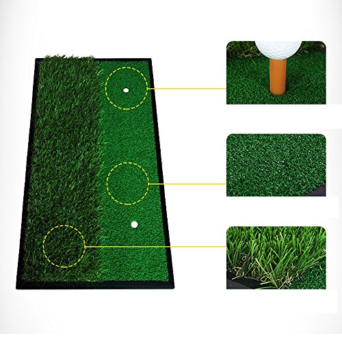 SP Tappetini da Golf Golf Doppio Erba Hit Pad Pad