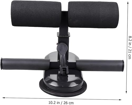 Miniatura 9 de Barra de fitness para cintura y vientre, herramienta de ejercicio con ventosa, ventosa, ventosa, ventosa para piso, canicas, autocebado, barra de