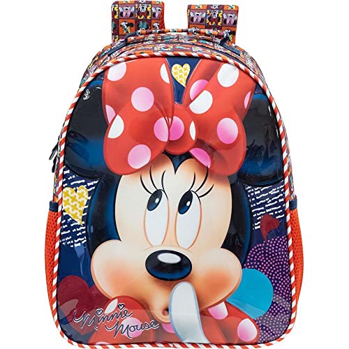 Mochila Infantil G Costas Minnie Disney Xeryus 9362, Multicor