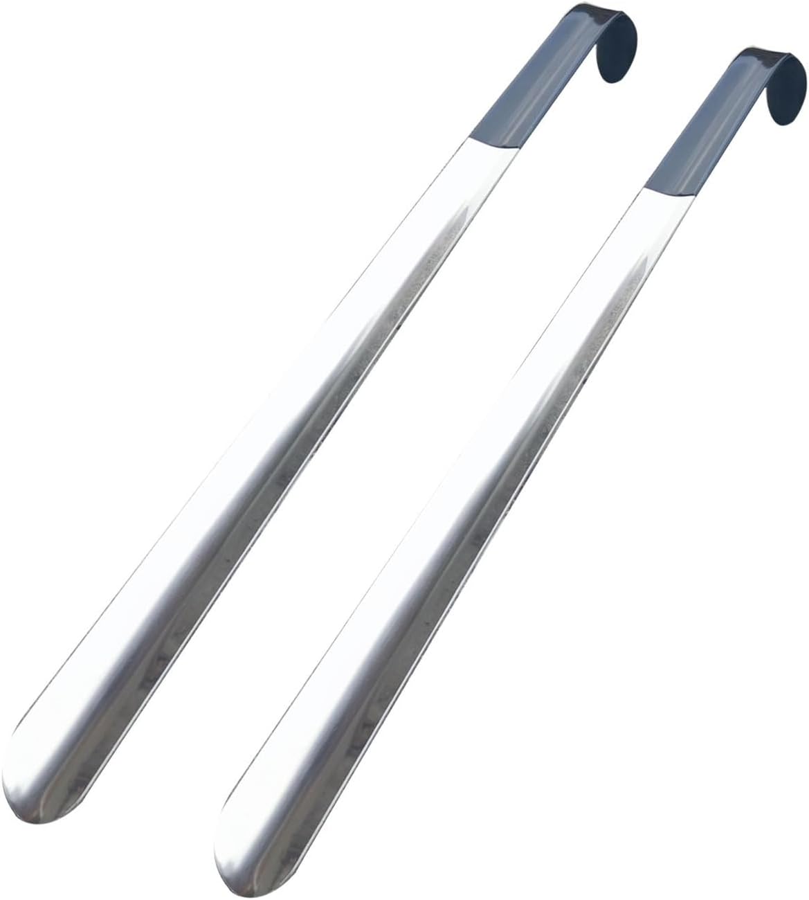 Calzador de Zapatos de Acero Inoxidable, 2 Unidades, 16.5 pulgadas