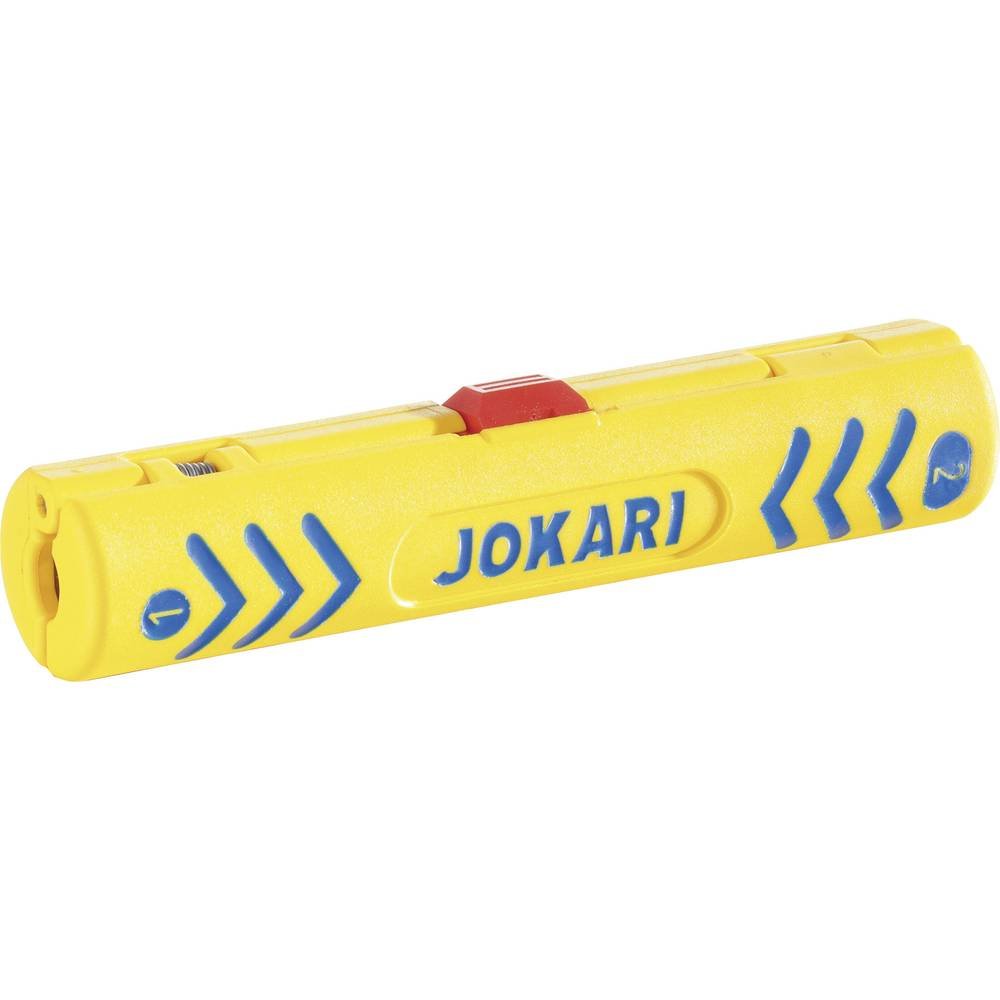 JOKARI® Oryginalny ściągacz izolacji Coaxi No.1 do ściągania izolacji z kabla koncentrycznego SAT TV 4,8 do 7,5 mm Ø, nr art. 30600