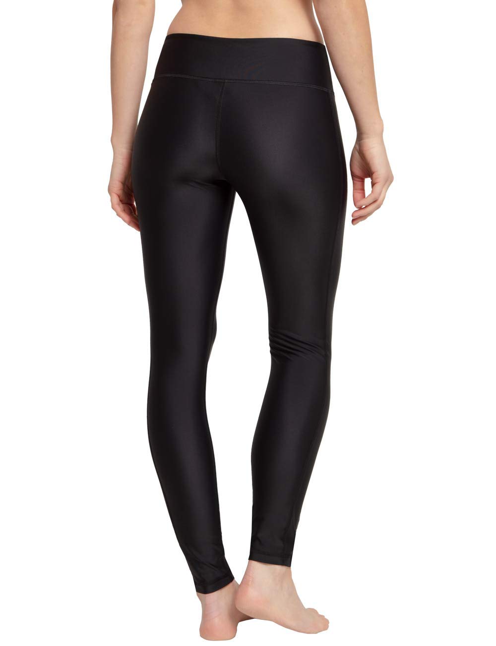 iQ-UV Schutz Leggings Damen mit hohem Bund – Sport Leggings für Damen aus recyceltem Material mit UPF 50+ – Ideal als Yoga Hose, Gym Leggings & Sporthose – Leggins für Fitness & Freizeit