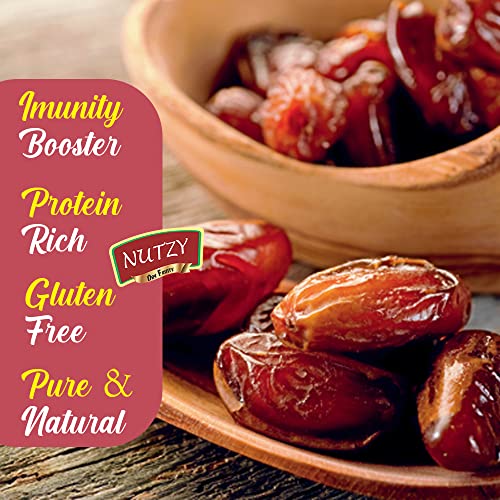 Image of Nutzy Premium Dates (Omani Dates / Khajoor, 200g)