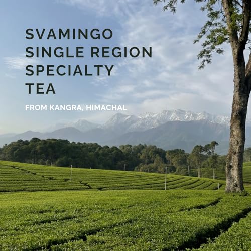 Image of Handmade Oolong Tea 50g - Soothing & Aromatic, Pure Kangra Tea Himachal, Single Region, High Grown, Antioxidant Rich, Best for Relaxation & Heart Health, 30+ Cups | SVAMINGO