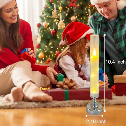 Velas eléctricas con mando para chimeneas y decoración 5