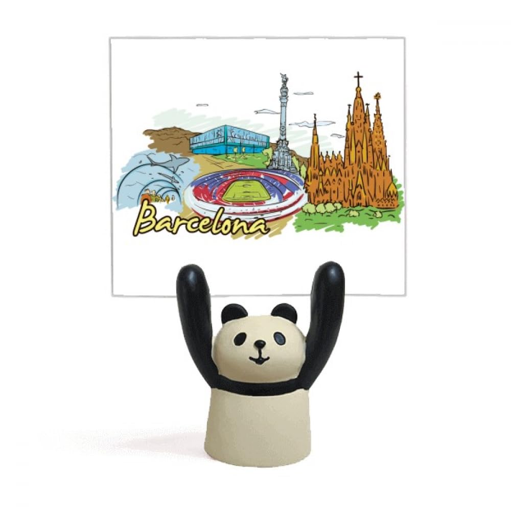 Support pour mémo aquarelle Barcelone pour ne plus perdre vos notes importantes