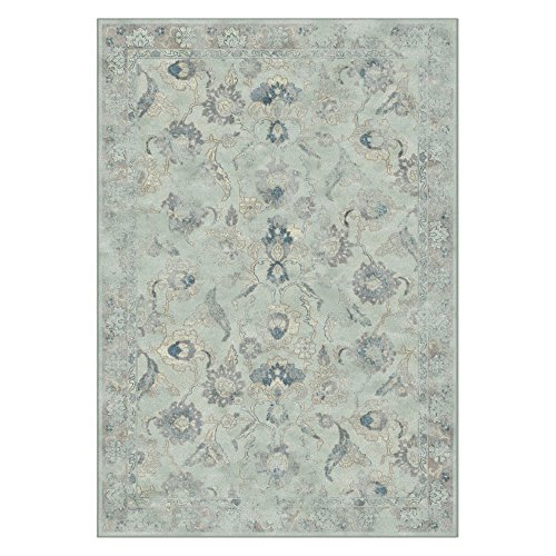 Safavieh Traditional Indoor Woven Rectangle Area Rug, Vintage Collection, VTG115, in Light Blue