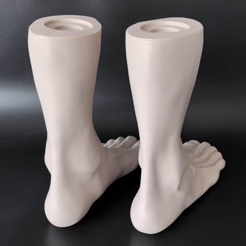 Maniquí De Pie Realista De PVC - Pie Derecho Masculino Tamaño Real 24.5 Cm Para Arte, Pintura, Exhibición