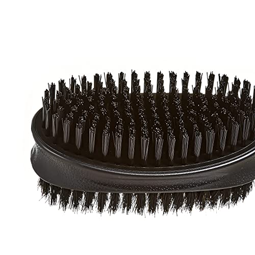 Red By Kiss 360 Power Wave X Bow Wow Premium Dual Sided Curved Palm Boar Brush With Case Medium Soft Bristles #TOP4