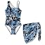 Leaves Camo Blue