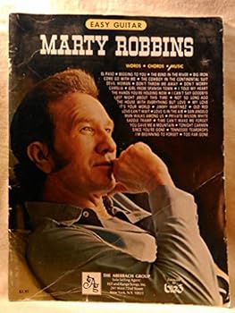 Paperback MARTY ROBBINS: Vocal/Piano; Words, Chords, Music Book