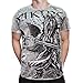 Price comparison product image Fantasmogoria Viking VAHALLA - Mens Grey T-Shirt (X-Large)