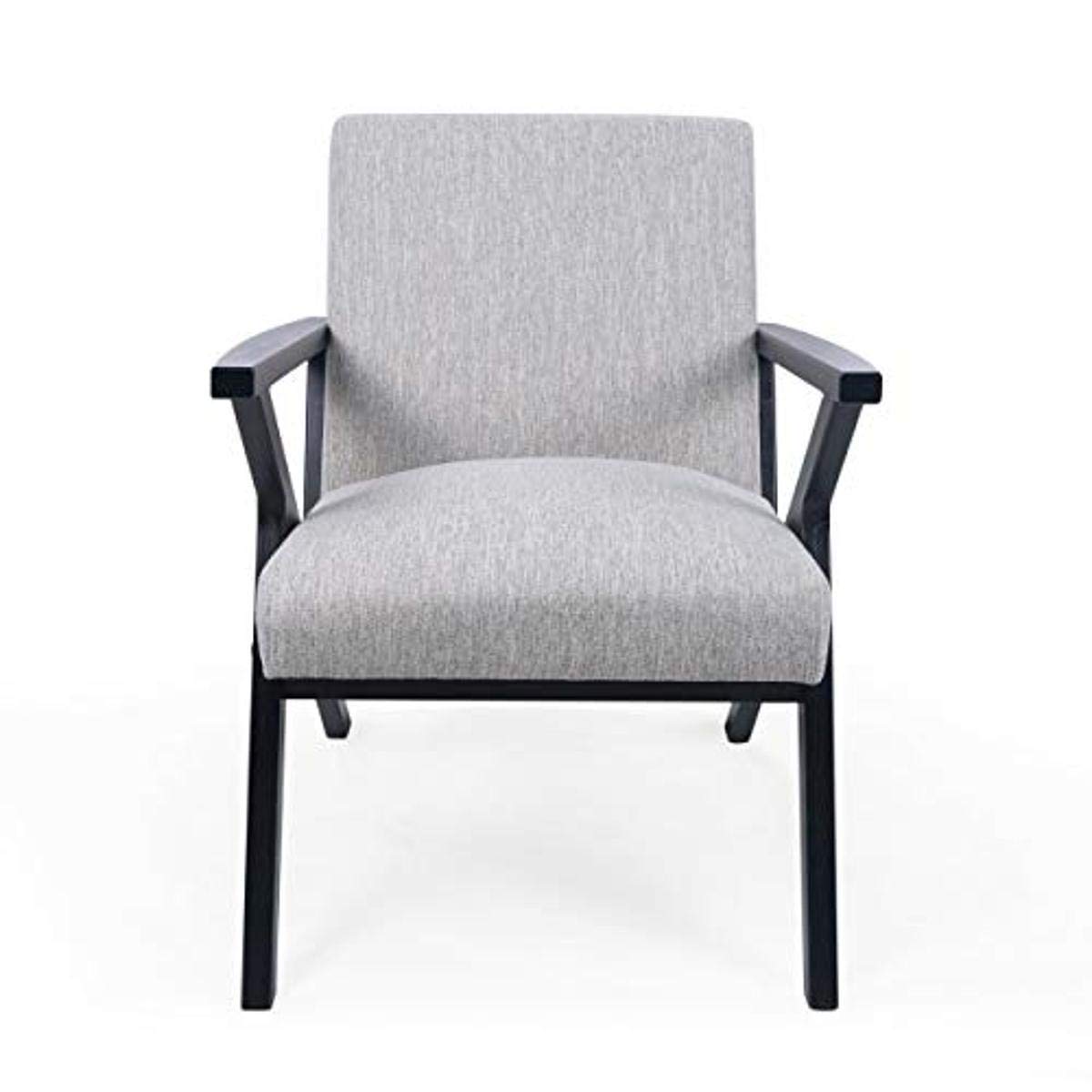 Christopher Knight Home Andrew Club Chair, Light Gray