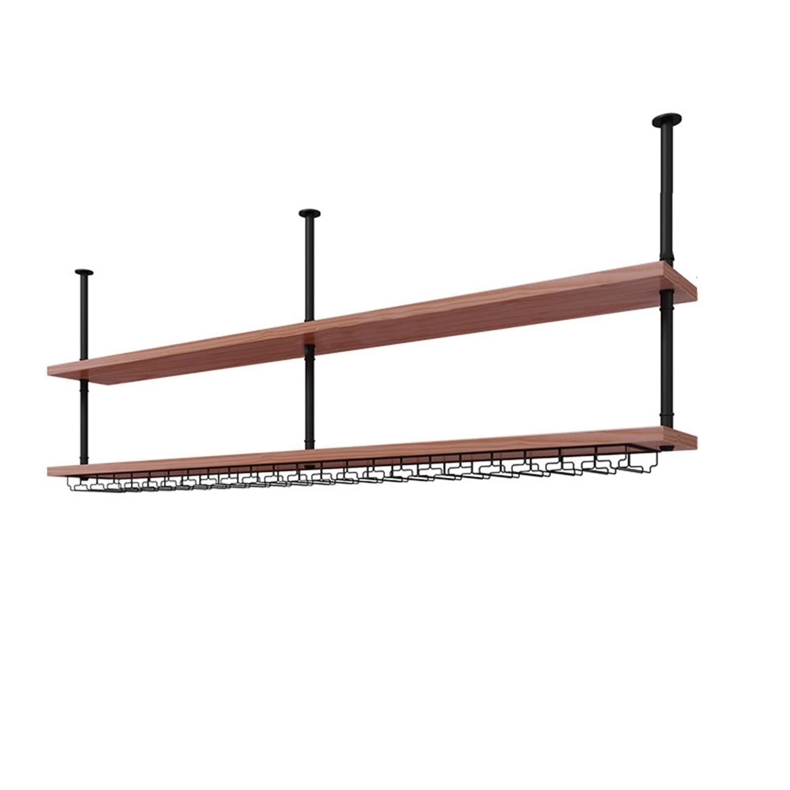 Étagère de rangement en bois massif pour cuisine encombrée gain de place