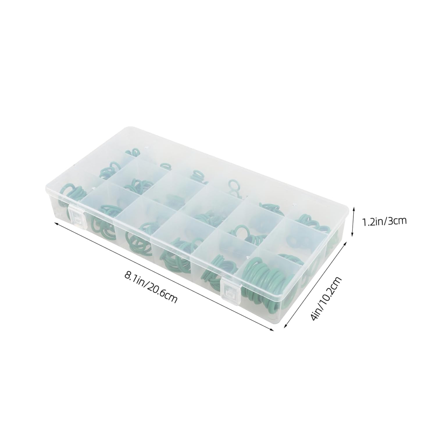 Cabilock 1350pcs Rubber Automotive Air Conditioning Repair Versatile Sealing for Cars Motorcycles Faucets and More for Compressor Maintenance