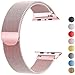Produktbild VIKATech Ersatzarmband kompatibel mit Apple Watch 44mm 42mm | Edelstahl Armband | Smartwatch Ersatzarmbänder mit Magnet kompatibel mit iWatch Series 5/4/3/2/1, Rose Gold