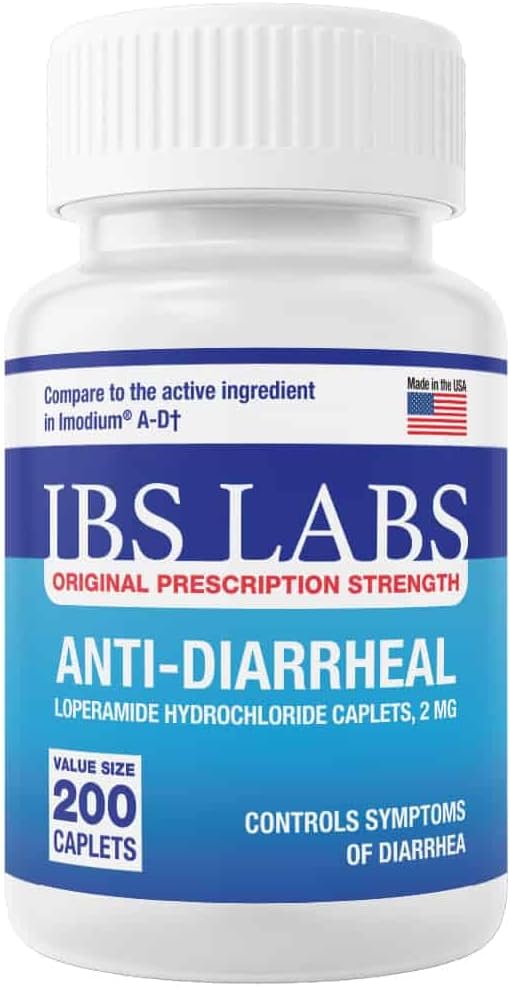 Diarrhea Relief Loperamide 2mg - 200 Caplets