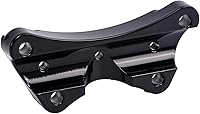 Vista 4 de Cubierta de abrazadera superior para manillar de 1 pulgada para Harley Touring Electra Glide Street Glide Road Glide Road King Ultra Classic