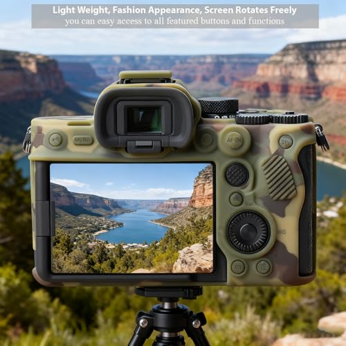Funda de silicona para cámara Sony A7IV, protectora suave miniatura 6