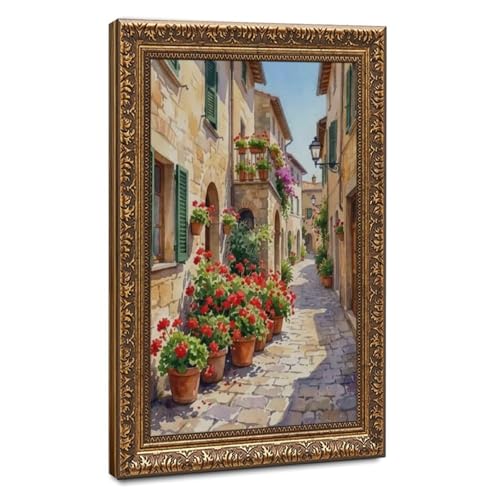 Affiche de voyage Italie pour décoration murale salon résistante