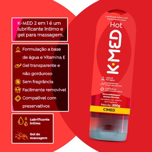 Gel Lubrificante Íntimo Hot 200ml