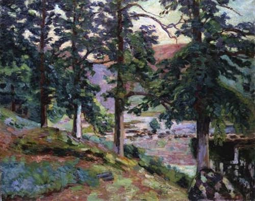 Toile de la Creuse Armand Guillaumin, impression haute définition 60x90cm sur châssis de qualité