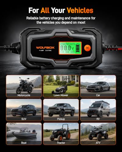 WOLFBOX BC40 Smart Battery Maintainer