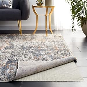 SAFAVIEH Padding Collection 8′ by 10′ 8′ x 10′ PAD121 White Area Rug Rectangle