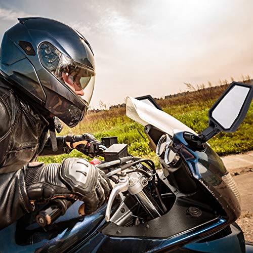 2 peças de espelhos retrovisores UTV da Besportble, espelhos retrovisores ATV para guidão de reposiç