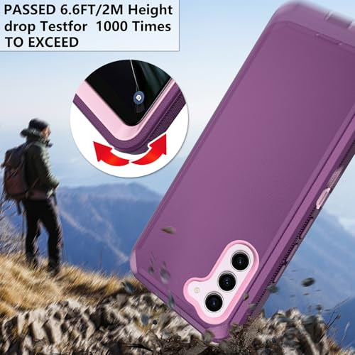 Coque Samsung S23 Plus antichoc violette S916U - Protection smartphone 6,6 pouces robuste - 7