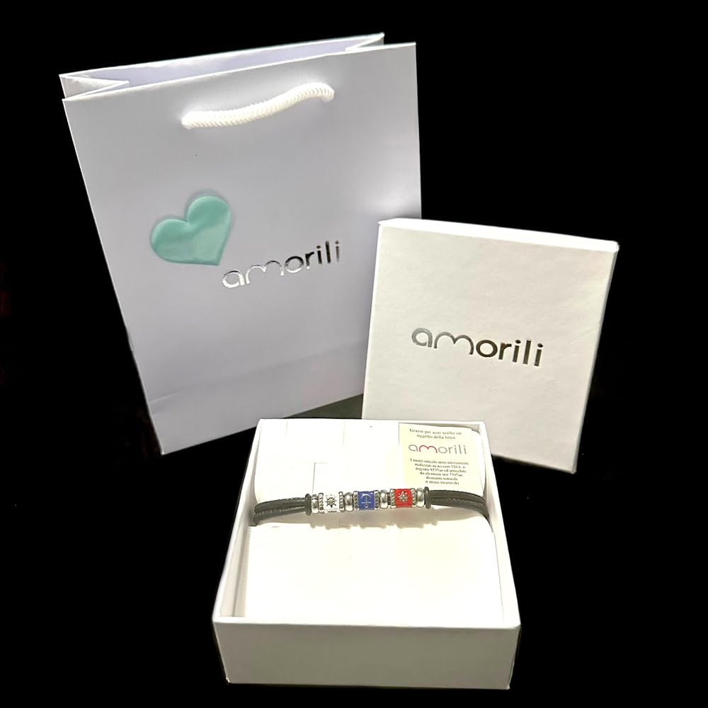 bracciale bandiere nautiche uomo simboli marinari bcc3062