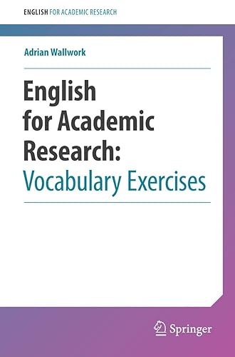 English for Academic Research: Vocabulary Exercises: Vocabulary Exercises