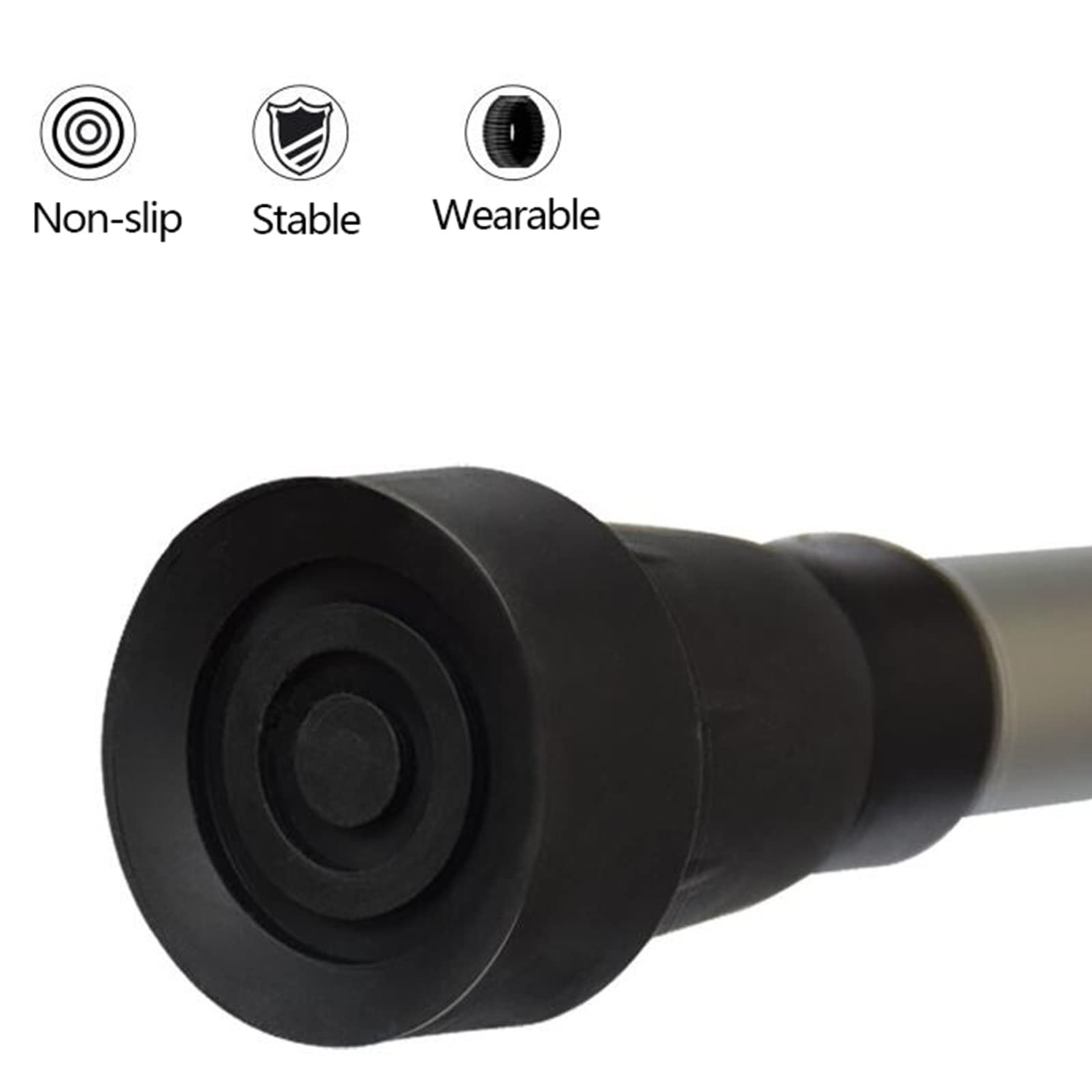 Stampelle per avambraccio per Adulti/Giovani (1 Paio), stampelle per braccioli Regolabili per Camminare, stampelle in Alluminio Leggero con Gomma Antiscivolo