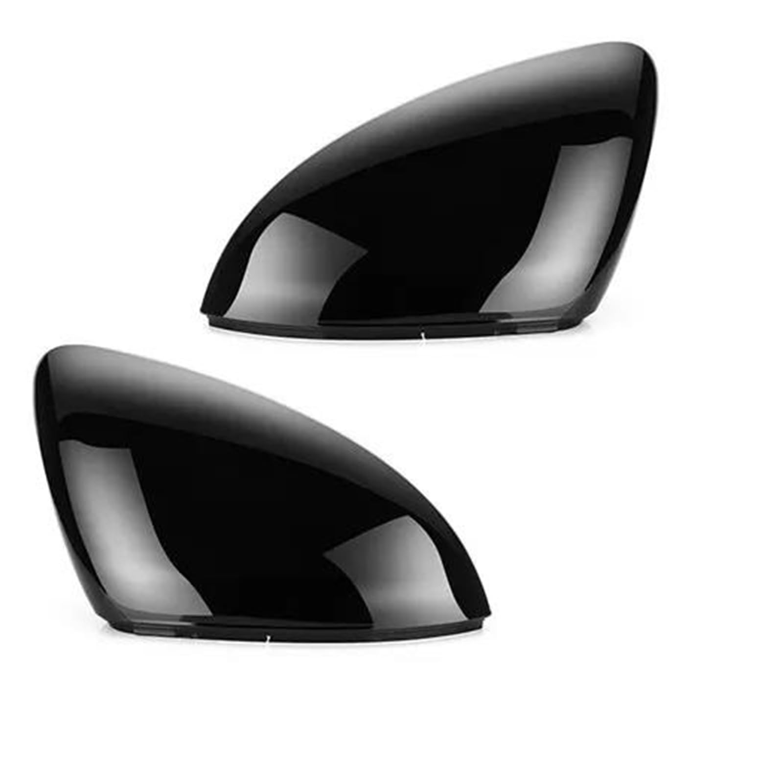 Couvercle rétroviseur pour VW Golf 7 et Touran L coques noires 1 paire