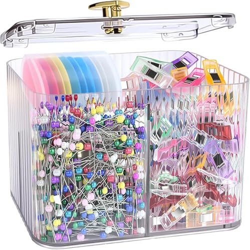 Mangpung Sewing Supplies and Accessories Kit,100Pcs Sewing Clips 800Pcs Pins