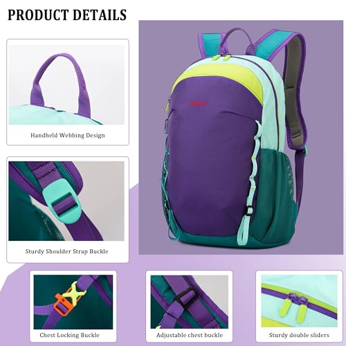 Mochila táctica ligera 20L para senderismo unisex miniatura 5