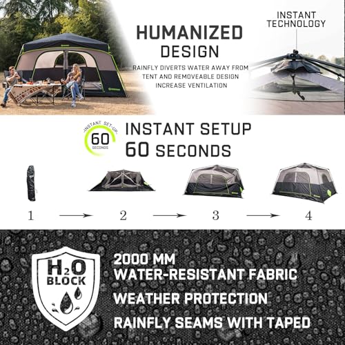 8 Person Instant Pop Up Tent